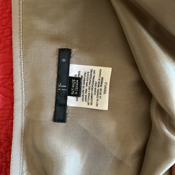 Teenflo Olive Floral Pencil Skirt - Picture 4 of 7